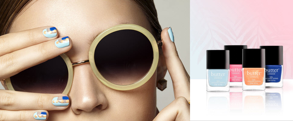 女孩們動起來妝點指甲，一同去度假享受豔陽吧！