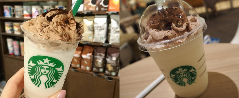 好殘忍又是台灣喝不到，人家也想嘗試白巧克力星冰樂啦～