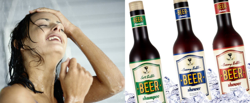愛喝啤酒的女孩有福囉～現在你可以直接讓身體充滿啤酒香氣喔！