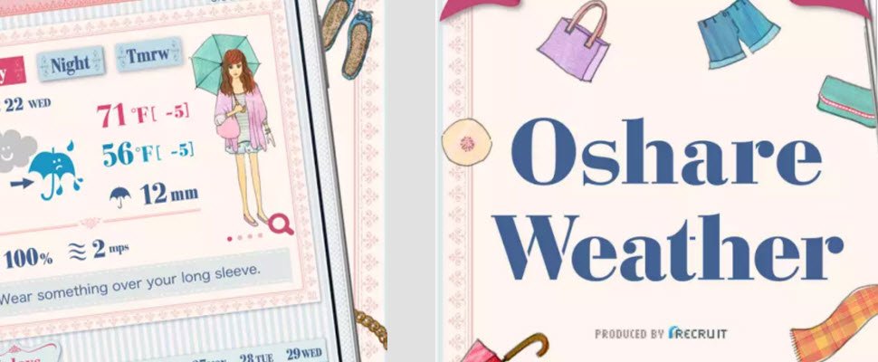 每天還在煩惱要穿什麼出門嗎？《時裳天氣》APP告訴你該怎麼穿！