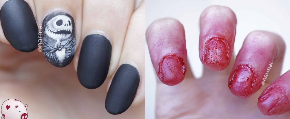 超應景萬聖節指彩，看完是不是覺得手指有點痛痛的？