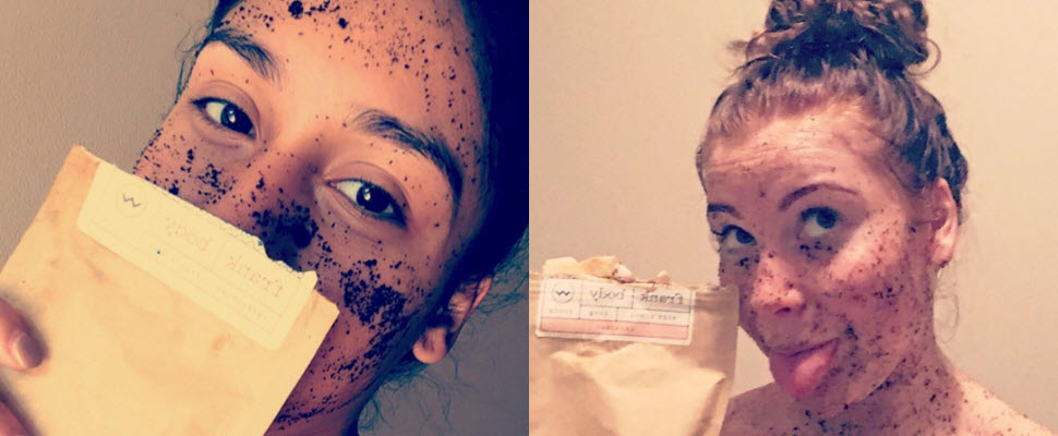 天然尚好！歐美女孩瘋Frank body， 用最天然的咖啡渣去角質～