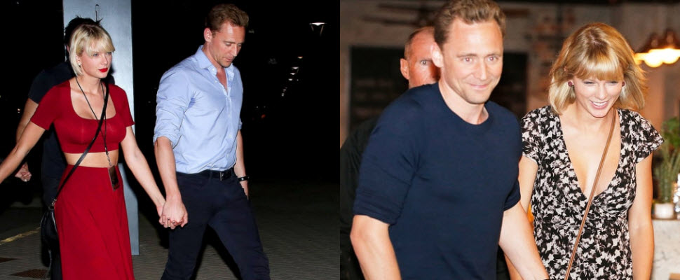 原來我們都錯了...原來想要高調戀愛閃瞎眾人的是湯姆希德斯頓！