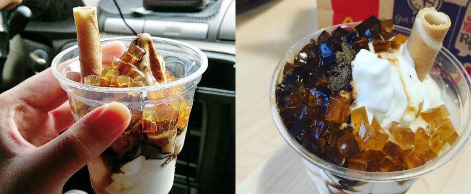 終於輪到台灣了！麥當勞推雙茶花聖代，韓妞想吃請飛來台灣囉～