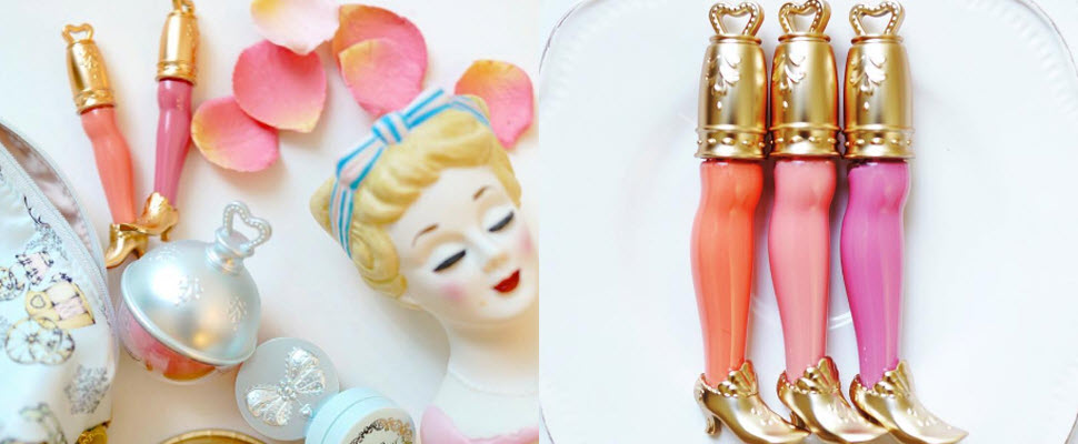 LADUREE推限定大腿唇彩，一字排開仿佛聽到踢踏舞音樂~