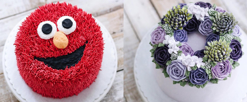 超夢幻又唯美的蛋糕，你真的捨得吃下肚嗎？