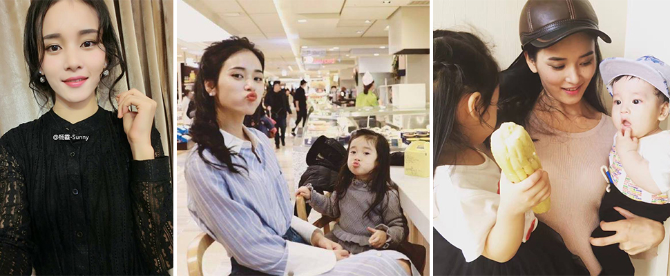 全家顏質高，看不出已經是兩個孩子的媽，新崛起網紅「楊霞Sunny」