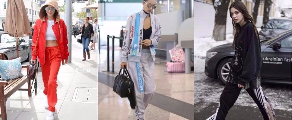 高腰、開衩、超時髦，那些被時尚達人穿上的運動服都是怎樣的令人驚艷？