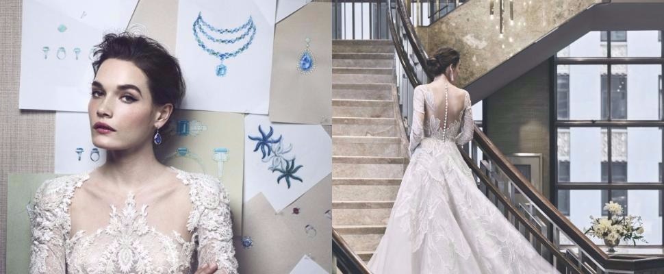 這件婚紗要160萬美金！Tiffany＆Co.與Reem Acra重現經典【第凡內早餐】～