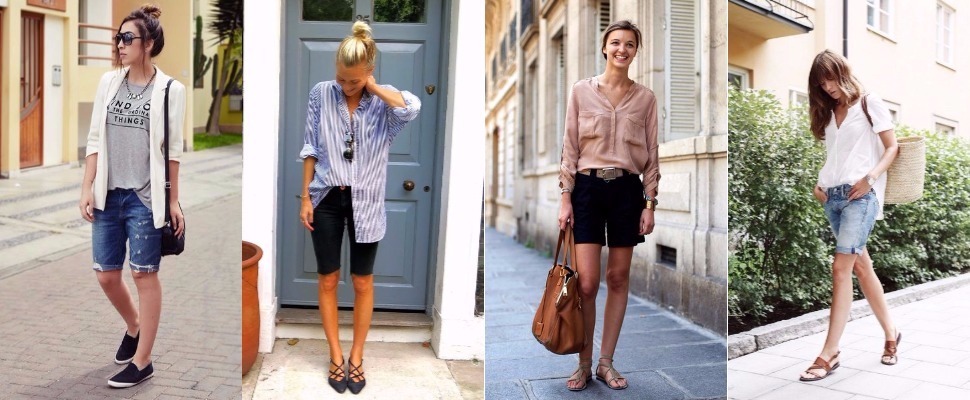 穿起來舒服又時髦，來一件男友風短褲度過夏末季節～