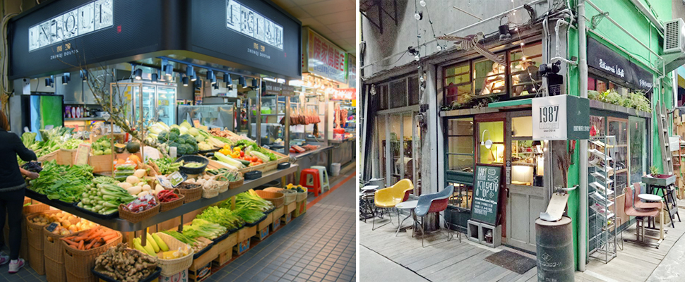 老市場加入設計元素，搖身一變熱門打卡景點（好好拍～）