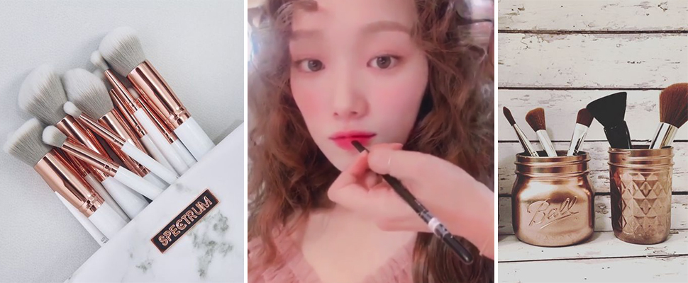 只會用手指化妝，難怪妳的妝容跟女神差拿～麼多（冏）｜刷具推薦