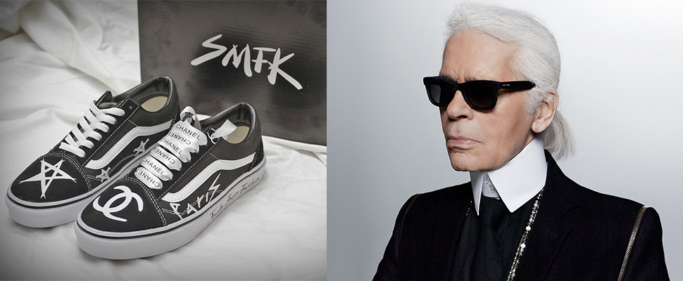 這次不是山寨版了～VANSｘKarl Lagerfeld手把手賣潮鞋