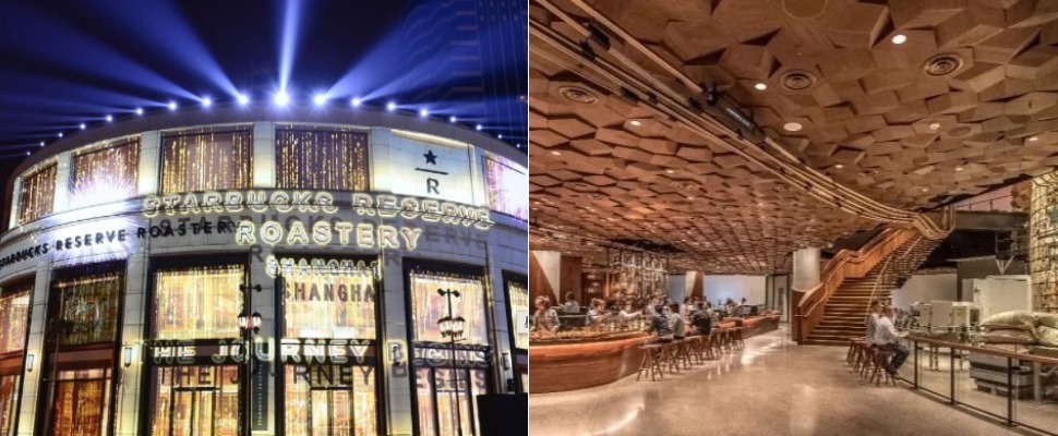 這間才是全球最大的星巴克旗艦店，來這裡逛一下午都不會膩～