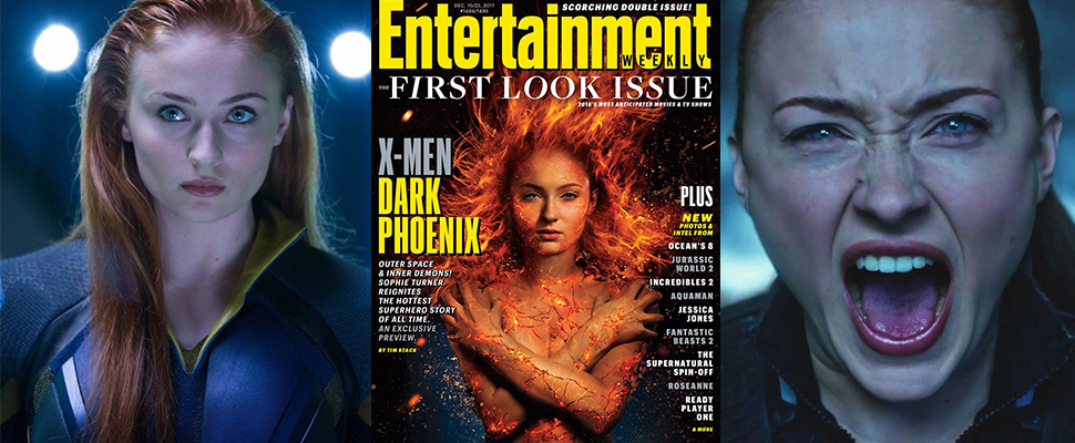 「三傻」全身著火登封面，《X戰警：黑暗鳳凰》看點釋出！｜女星焦點