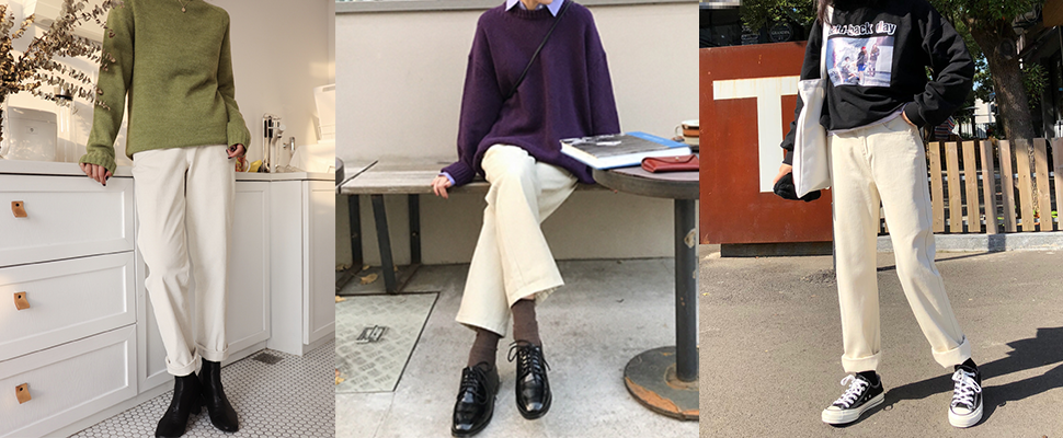 韓妞的穿搭神器就是這一條，無論搭什麼立馬飄出濃濃韓味～