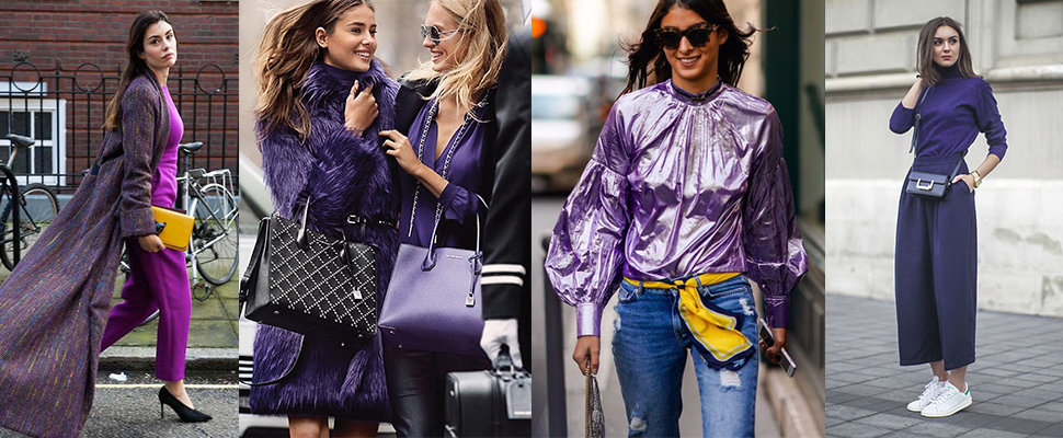 Pantone電光紫怎麼穿，新潮紫色穿搭先來看潮人如何搭出時髦感？｜穿搭推薦
