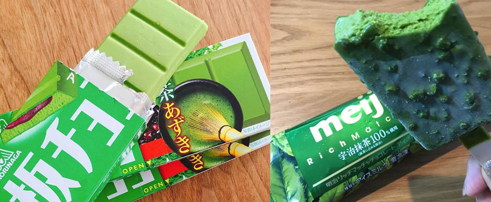 抹茶控注意！日本便利商店的抹茶冰棒濃郁到好誘人喔～