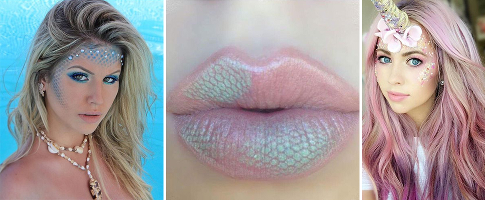 PO照收讚收到手軟，國外網紅瘋畫<美人魚妝>