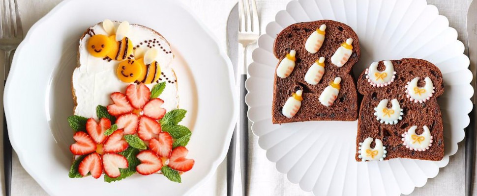 也太可愛惹～我的吐司就是我的創作畫布