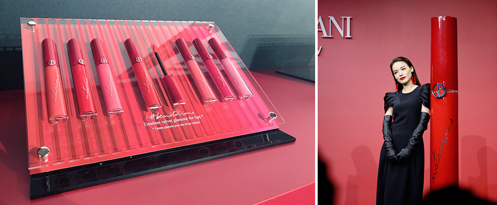 女神駕到！舒淇為「經典紅管」站台，分享畫紅唇撇步