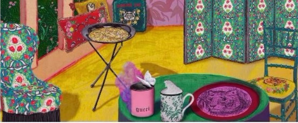Gucci Déco家飾隨手擺一件，奢華得讓妳套房變豪宅