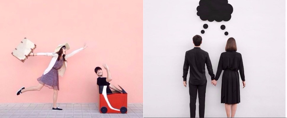 完爆#IG老公，看看人家的男友多會拍「閃光照」～