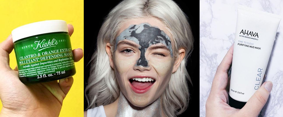 空汙搞得臉髒髒，敷面膜把毛孔吸得一乾二淨