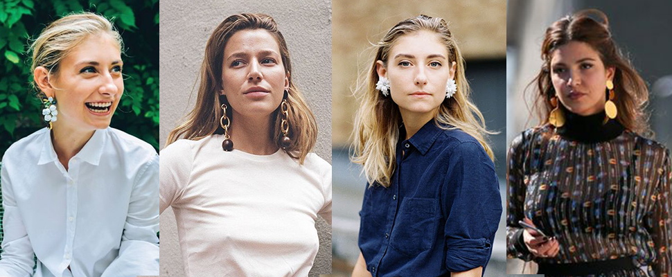 耳環不夠大，潮人才不屑戴呢！今夏一定要入手大耳環