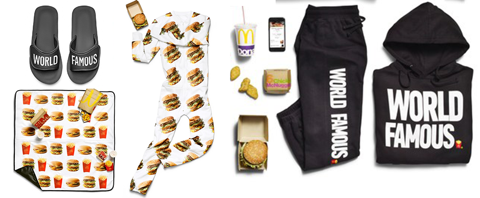 穿著「漢堡衣」去買麥當勞，這個Idea是誰想出來的啦～