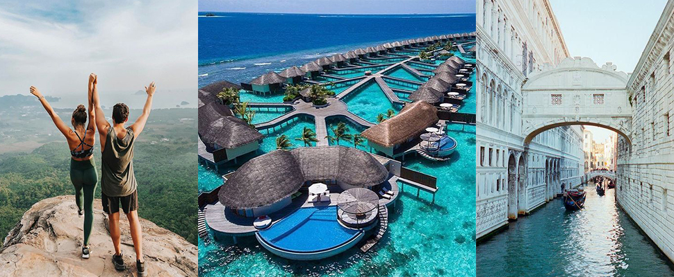 一生必去的精選五大蜜月旅行景點，絕對讓你們永生難忘！