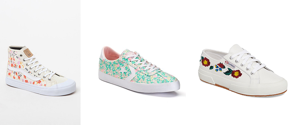 下手就對了！「復古印花ｘ休閒鞋款」給女孩滿滿的運動時尚感