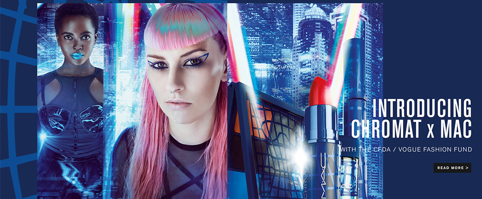 紐約潮女妝容全靠它搞定！M.A.C逼死人的藍色聯名即將登場
