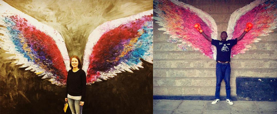 LA爆紅天使翅膀降臨台灣囉～女孩們快點戴上翅膀飛上天吧！