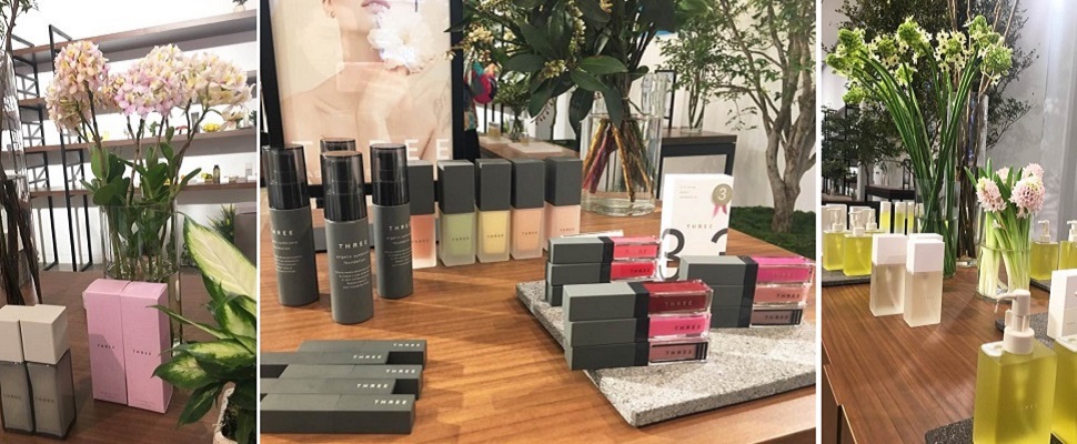 再推MOMO限定，THREE「嶄新概念生活美學」來台三週年慶生會～