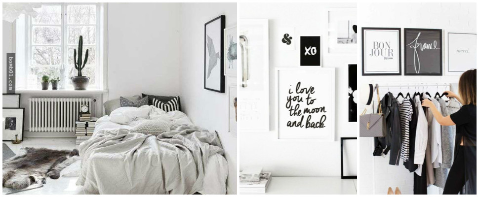 也想要有個赫本風的房間嗎？超質感黑白色系裝潢秘訣大公開！