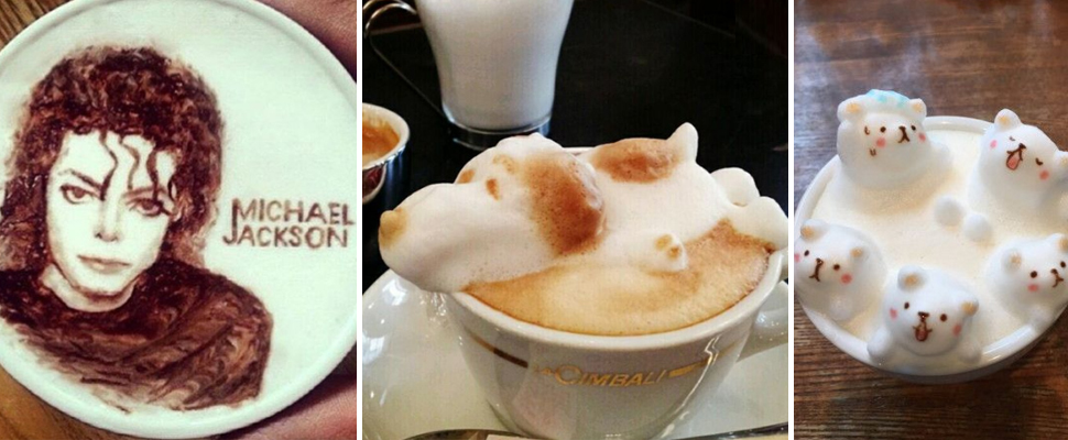還在喝一般咖啡？你太落伍了啦，現在有拉花才是主流！
