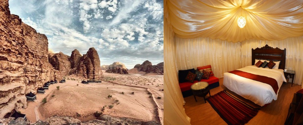 人生必住旅館（3）—在約旦玫瑰沙漠體驗住在火星的感覺