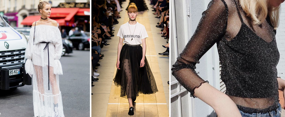 女人的小心機，2017穿搭關鍵字「透視」裝，今年你透到了沒？