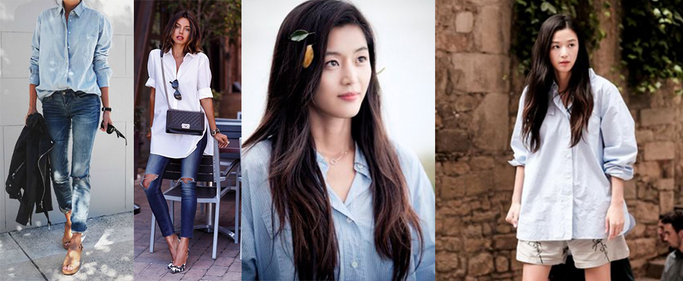 沒有男友，我也可以穿上「男友襯衫」。沒想到氣勢如此強大！｜穿搭推薦