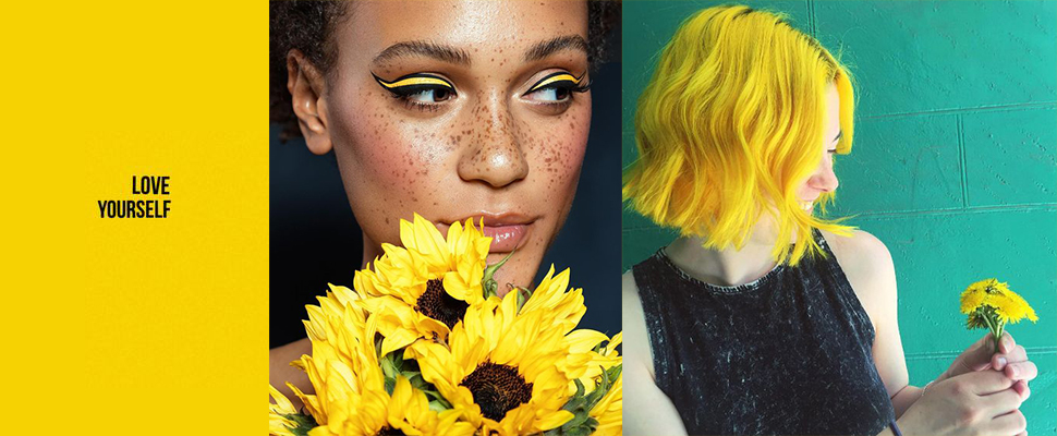 屬於夏季的黃色彩妝，讓這個季節變得更加有趣～