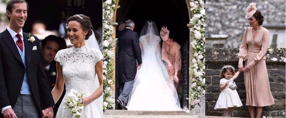 誰這麼有面子，讓英國喬治王子都來婚禮上當花童了～！