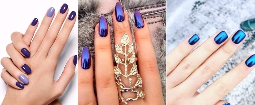 藍色系指彩的七個提案，妳最喜歡哪一個呢？