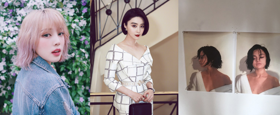 短髮Again！剪去長髮的她們，看起來更美麗迷人～