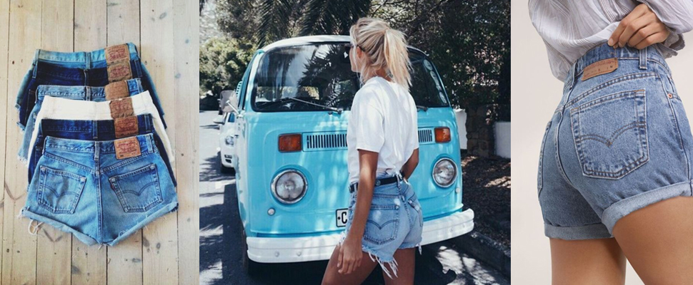 150到180都能駕馭的「丹寧短褲」，今年夏天沒有它不行啊～
