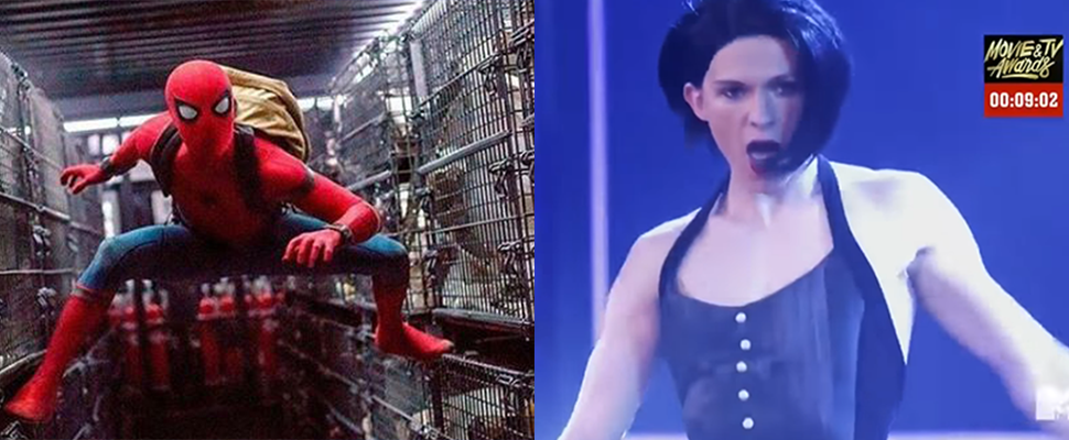 「蜘蛛人」湯姆荷蘭私底下很會扭！？辣裝上陣大跳蕾哈娜〈小雨傘〉