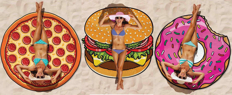 海邊必備好物！八款特色「沙灘巾」讓女孩躍升最美風景⋯