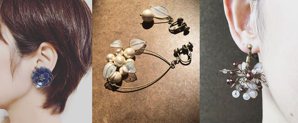 盛開在耳朵的夢幻花！透明系女孩必入手的耳環就是這一款～