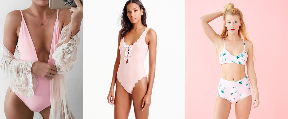 初戀的粉色系！「不顯黃的粉色比基尼」通通在這裡～