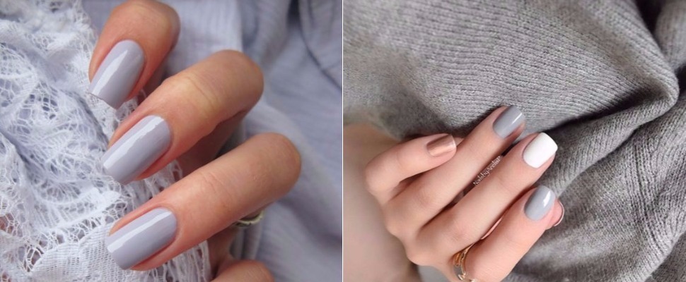 拿不定主意刷哪一種甲色？小編推薦妳最有氣質的「灰指甲」